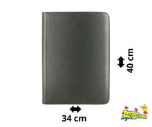 Charger l'image dans la galerie, Portfolio Phoenix Shield Toploader Zip 9 Pockets – 360 Cartes – Noir