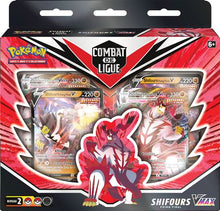 Charger l'image dans la galerie, Les Pokemon Shifours Poing Final VMAX sont à vous dans un puissant deck de Ligue construit pour les Dresseurs et joueurs talentueux et constitué d'une multitude de cartes brillantes premium et de puissantes cartes très recherchées