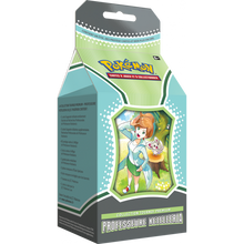 Charger l'image dans la galerie, Découvrez le coffret pokemon tournoi premium professeure keteleeria et contenant le jeu complet de la carte supporter recherches professorales, 65 protèges cartes, une grande pièce métalisée de la professeure, 7 boosters de 10 cartes supplémentaires chacun en version française
