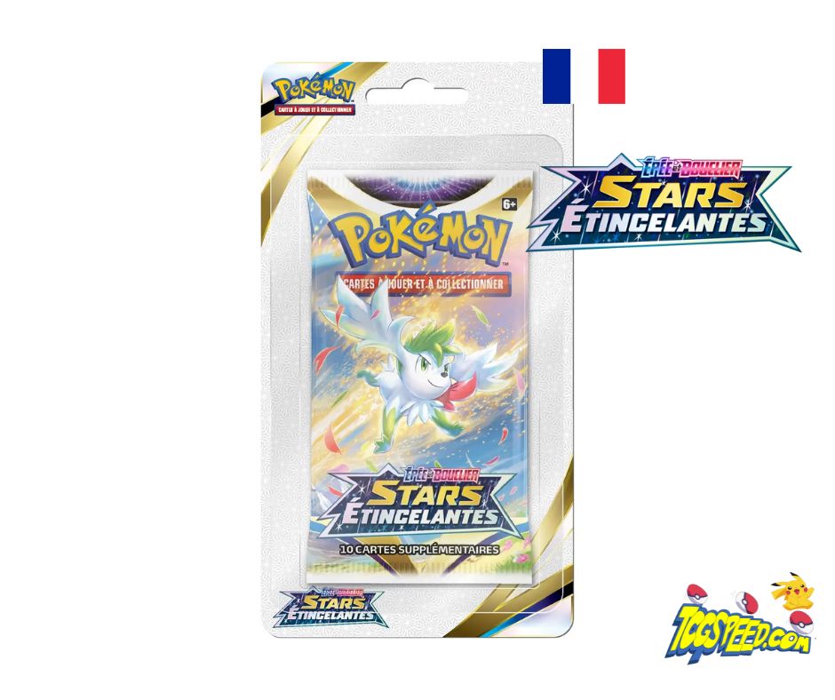 Booster sous blister Pokémon EB09 Stars Etincelantes Version française