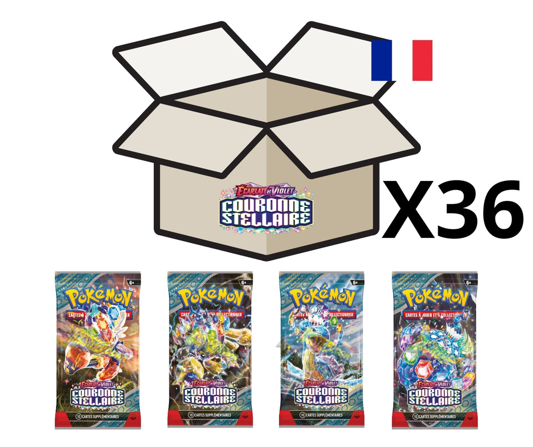 Pack de 36 Boosters EV07 Couronne Stellaire Version française