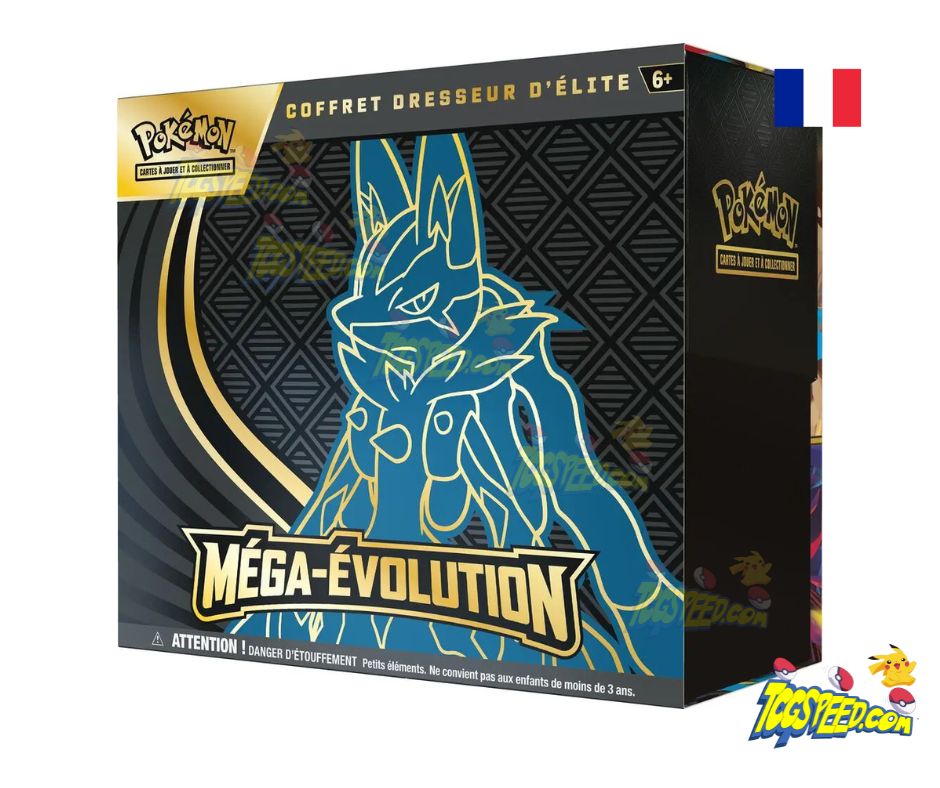 Pokémon ME01 Mega Evolution Elite Trainer Box (ETB) Mega Lucario Version française