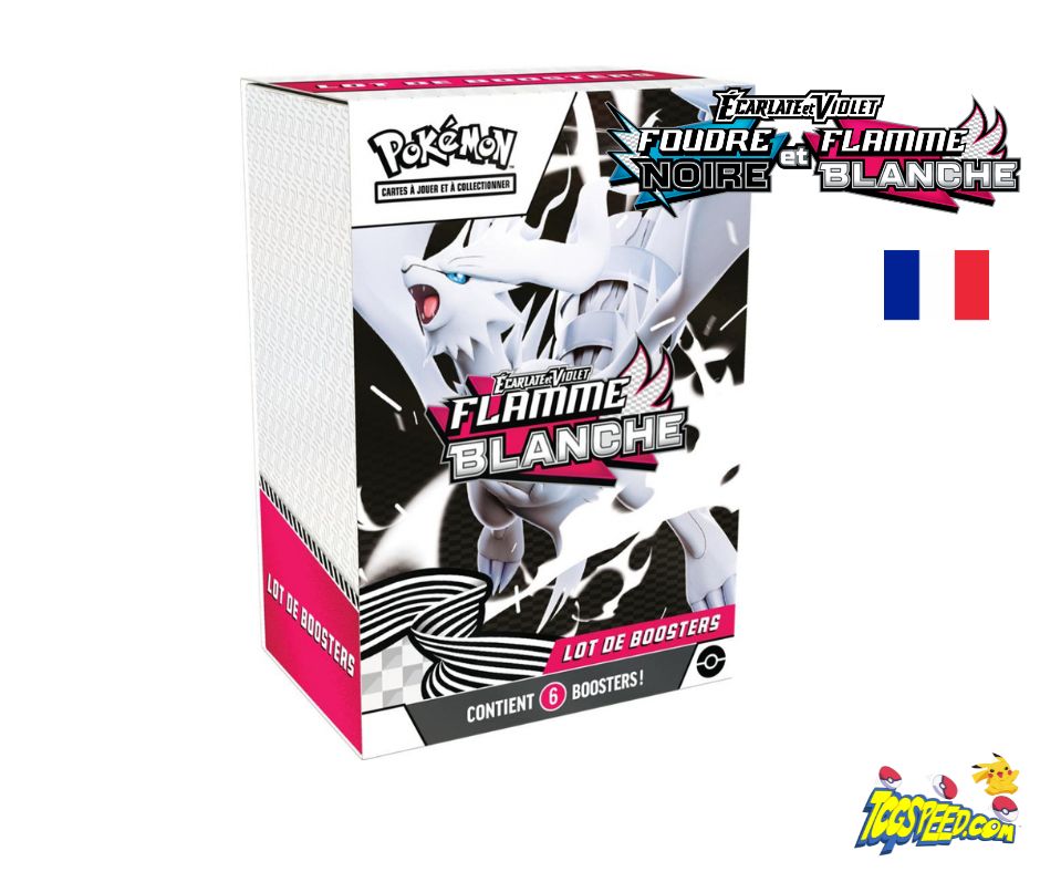 Pokemon - Bundle 6 Boosters - EV10.5 Flamme Blanche - Version française