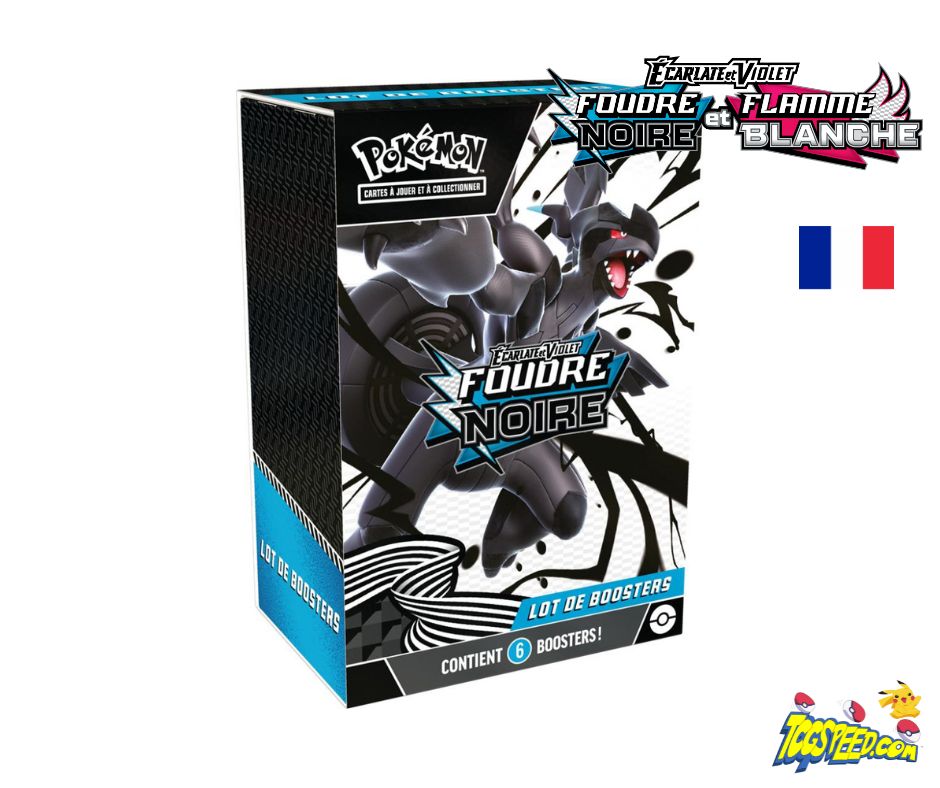 Pokemon - Bundle 6 Boosters - EV10.5 Foudre Noire - Version française
