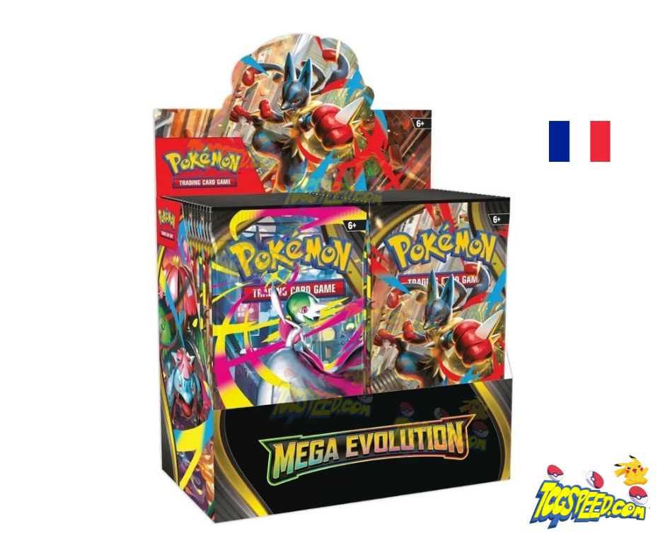 Pokémon ME01 Mega Evolution Display scellé de 36 Boosters Version française