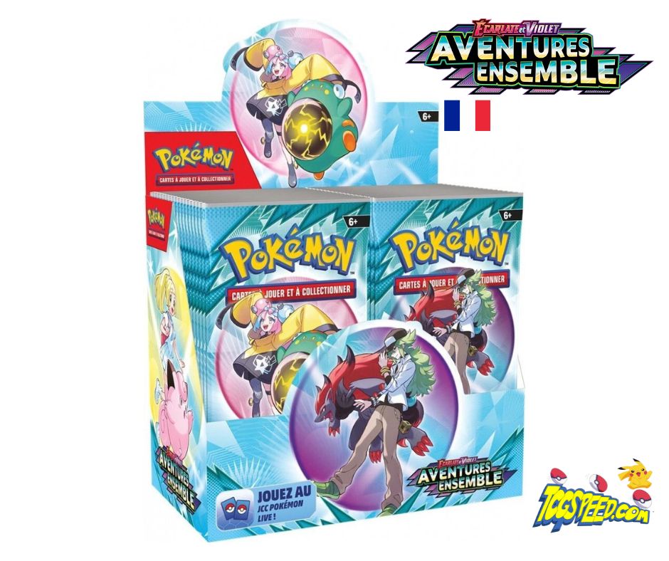 Display scellé Pokémon EV09 Aventure Ensemble en version française