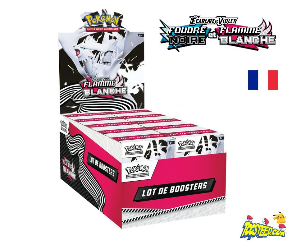 Pokemon  - Display scellé - 10 Bundle EV10.5 Flamme Blanche - Version française