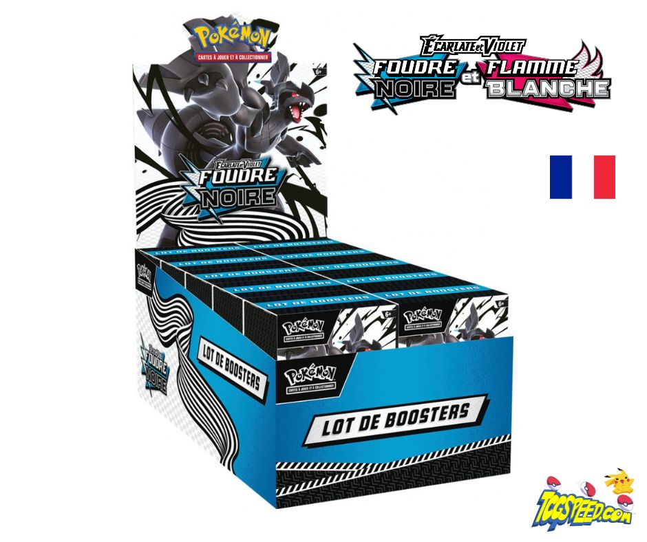 Pokemon  - Display scellé - 10 Bundle EV10.5 Foudre Noire - Version française