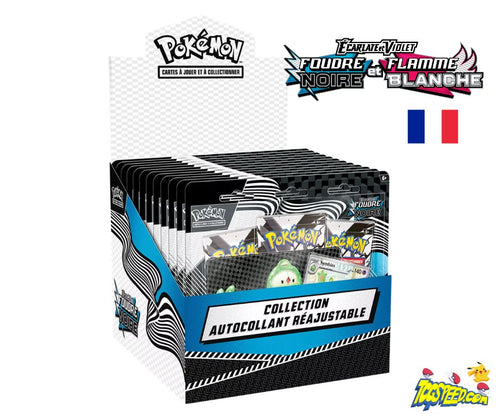 Pokemon - Display scellé de 12 Tech Sticker 3 Boosters - EV10.5 - Foudre Noire  - Version française