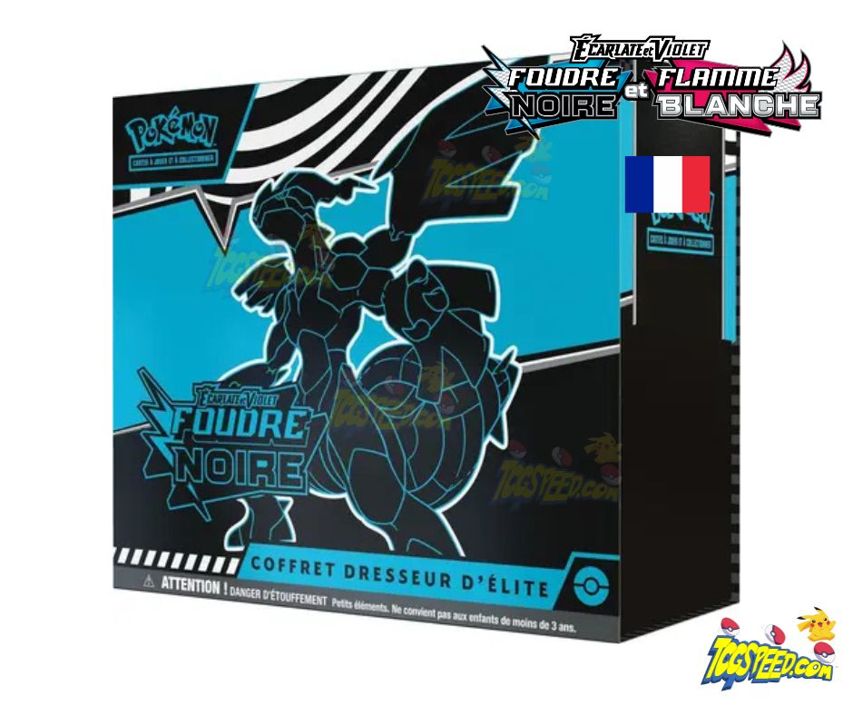 Elite Trainer Box Pokémon EV10.5 Foudre Noire Version française