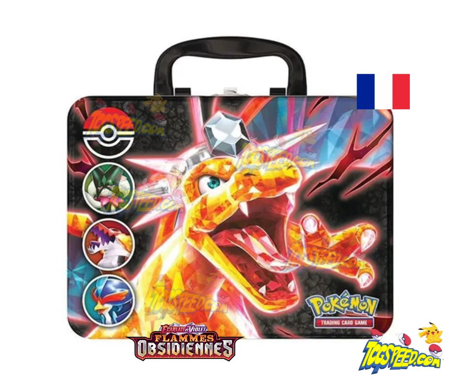 Pokémon Coffre aux Trésors Dracaufeu Ecarlate et Violet Version française