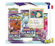 Charger l&#39;image dans la galerie, Tripack Pokémon EB06 Règne de Glace Version française
