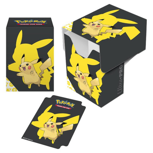 Deck Box Pokemon à l'effigie de Pikachu de marque Ultra Pro et pouvant contenir jusqu'à 75 cartes Pokemon