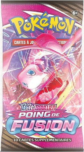 booster pokemon épée et bouclier poing de fusion eb08 de 10 cartes supplémentaires disponible en livraison rapide chez vous